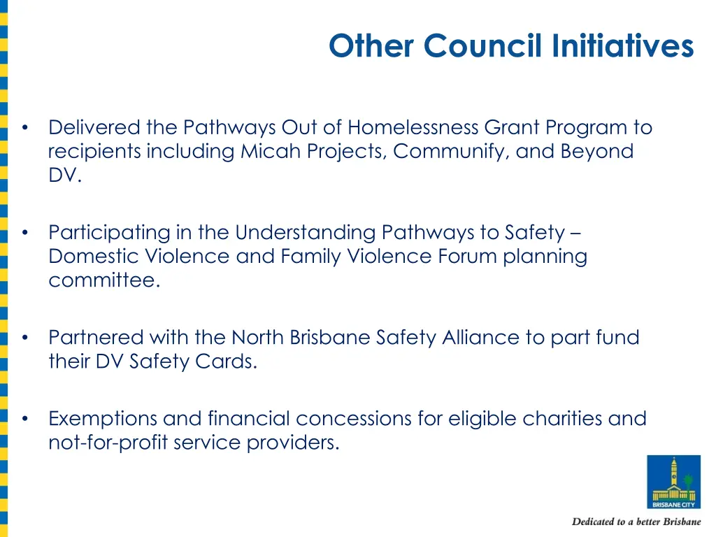 other council initiatives 1