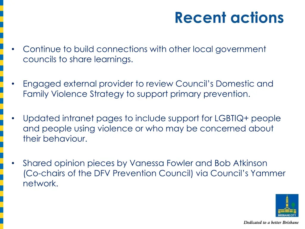 recent actions 2