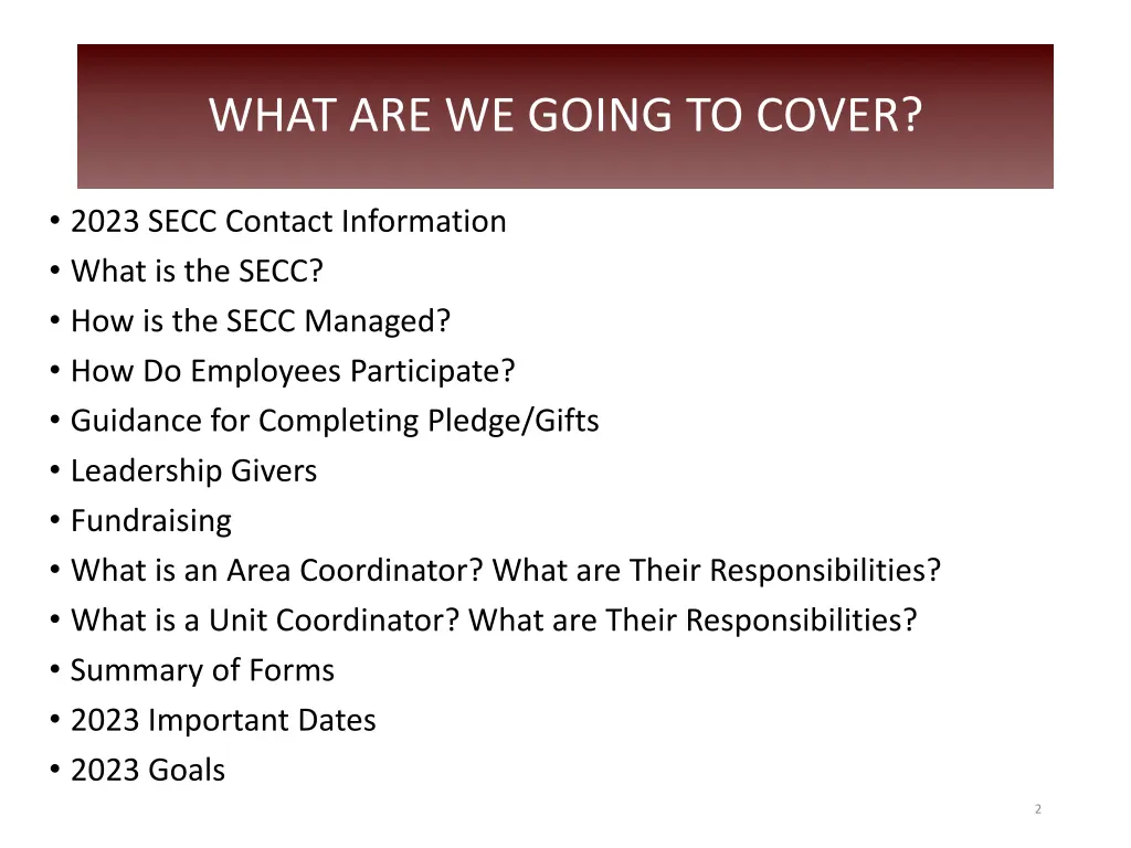 what are we going to cover