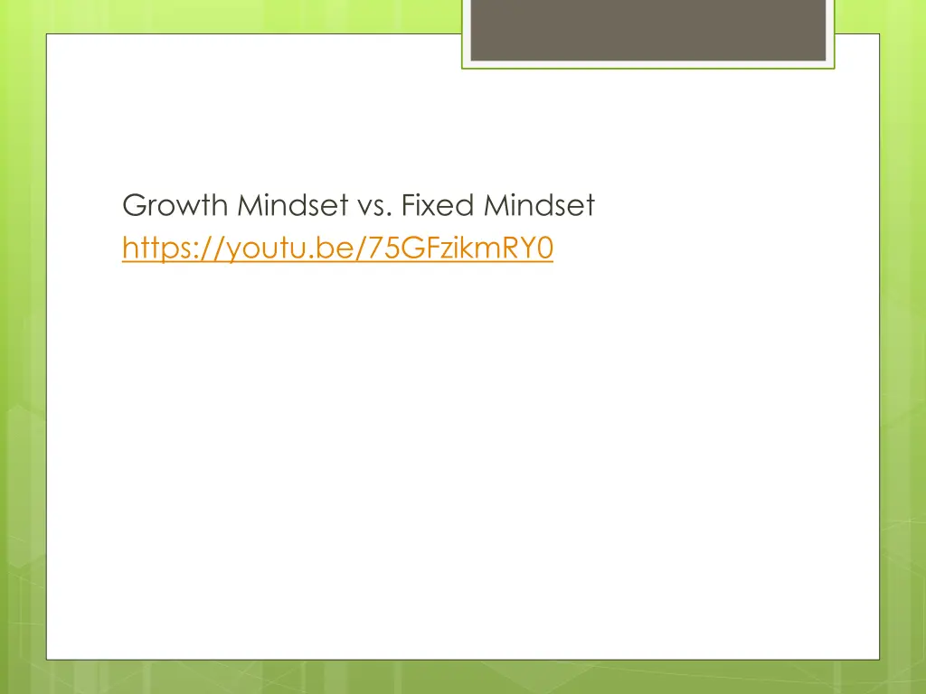 growth mindset vs fixed mindset https youtu