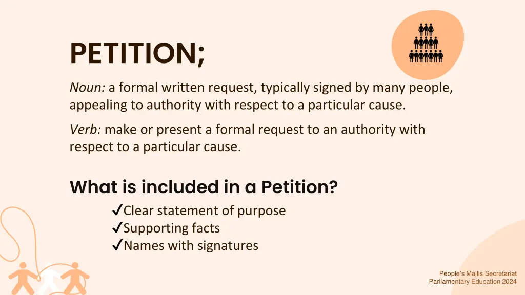 petition