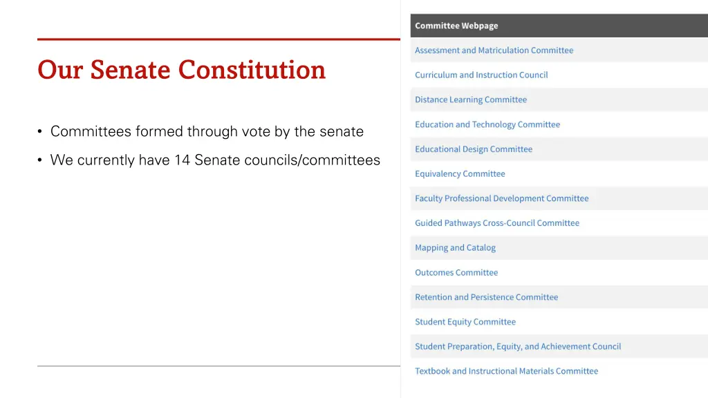 our senate constitution