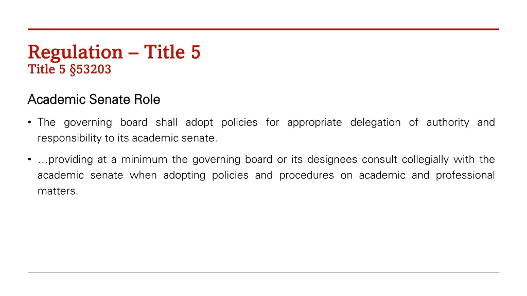 regulation title 5 title 5 53203