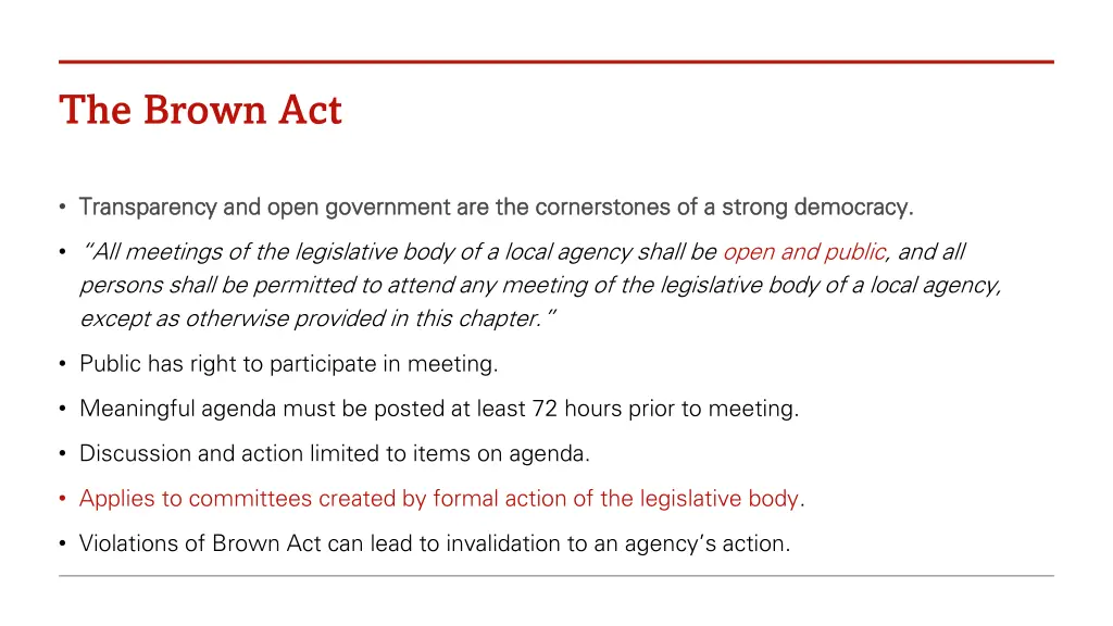 the brown act