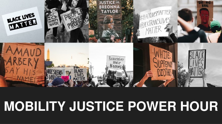 mobility justice power hour
