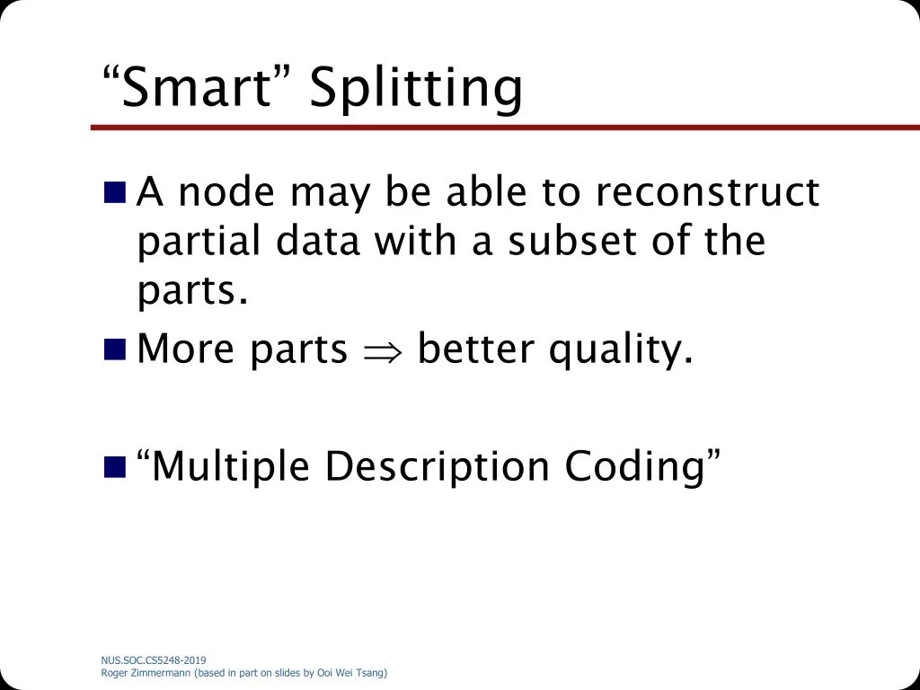 smart splitting