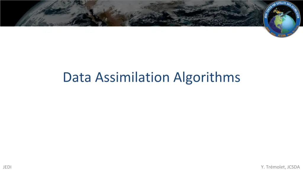 data assimilation algorithms