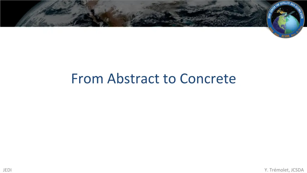from abstract to concrete