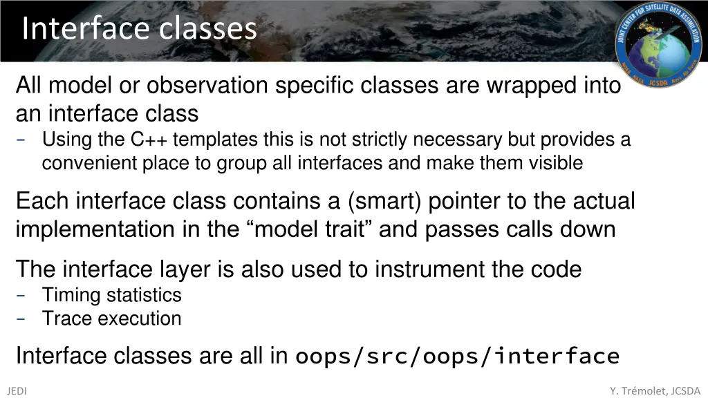 interface classes