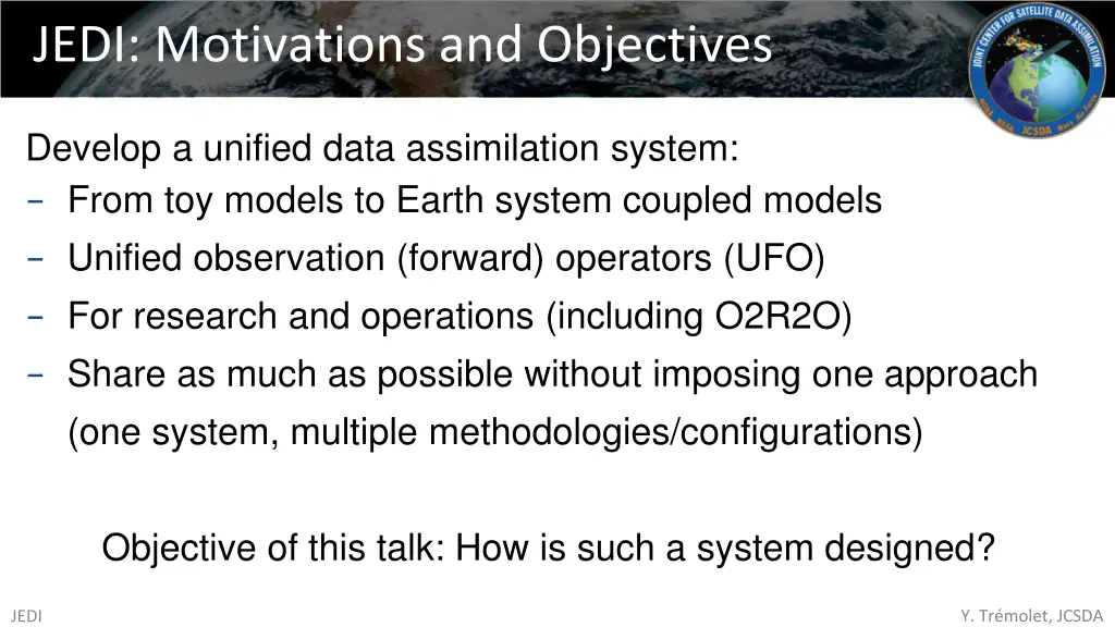 jedi motivations and objectives