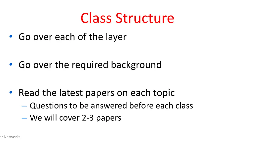 class structure 1