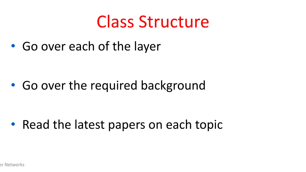 class structure
