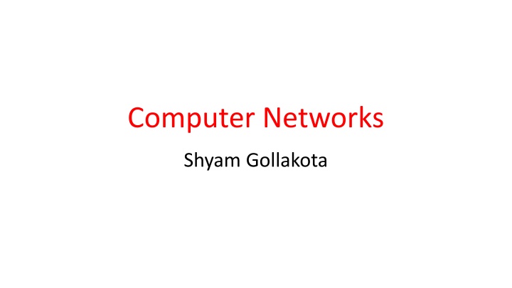 computer networks