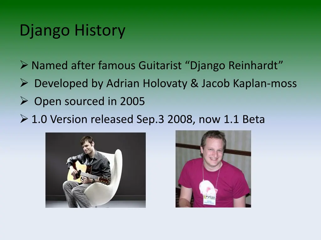 django history