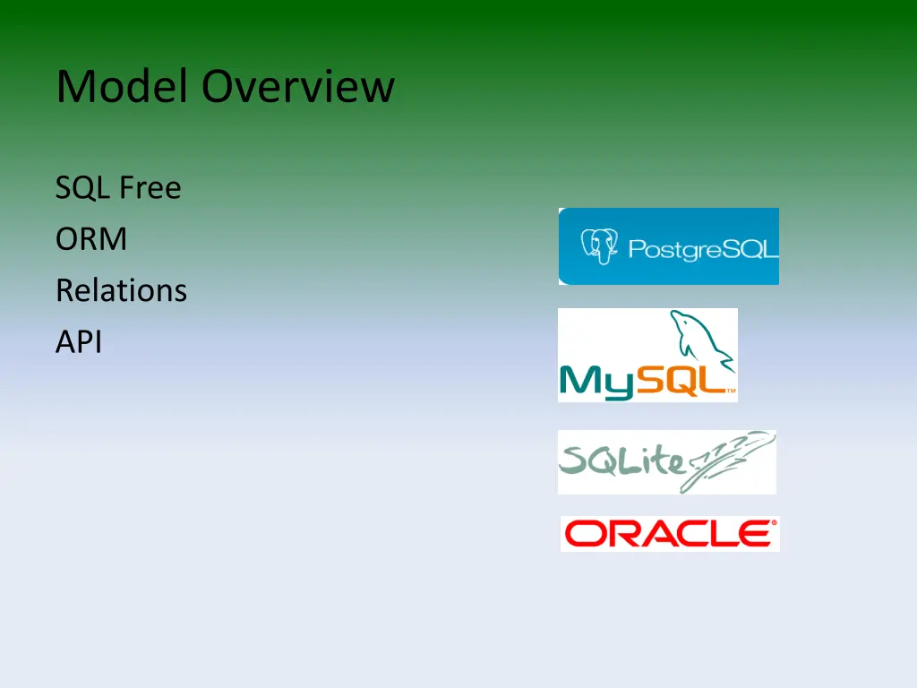 model overview