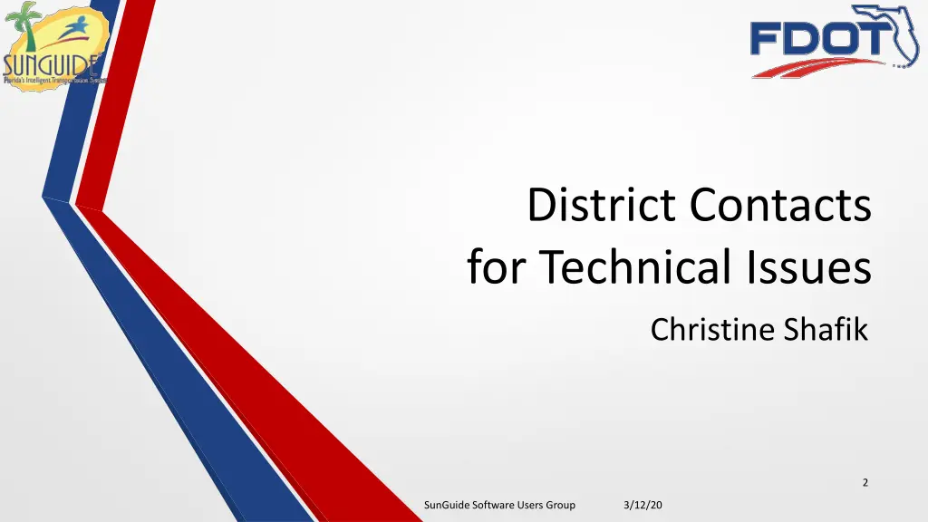 district contacts for technical issues