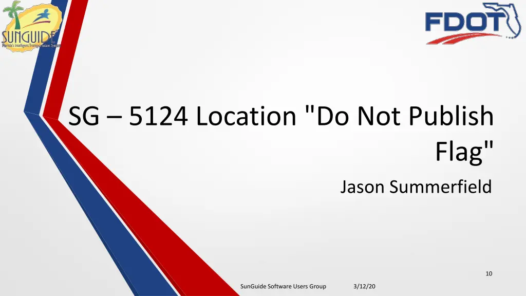 sg 5124 location do not publish