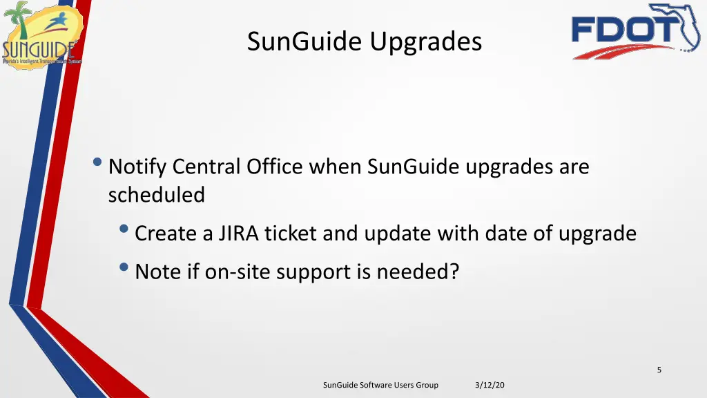 sunguide upgrades