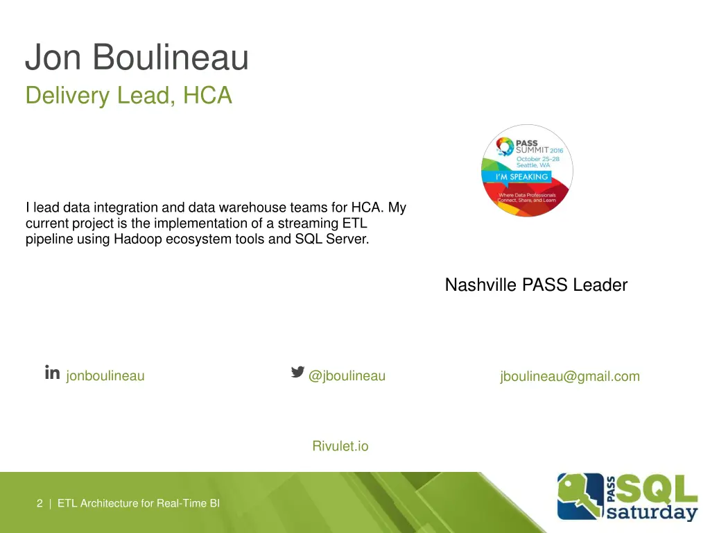 jon boulineau delivery lead hca