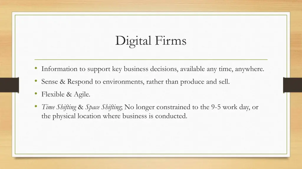 digital firms