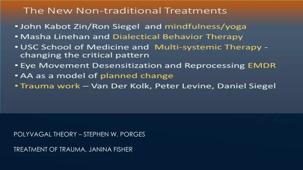 polyvagal theory stephen w porges