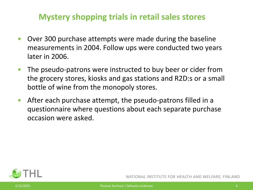 mystery shopping trials in retail sales stores 1