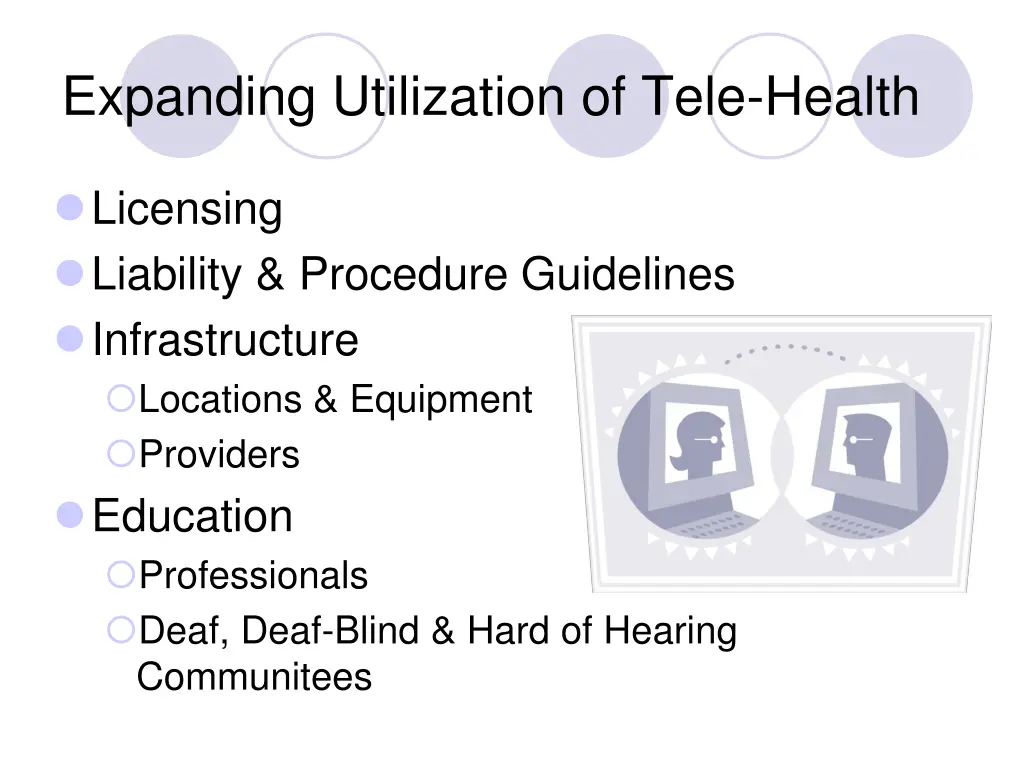 expanding utilization of tele health