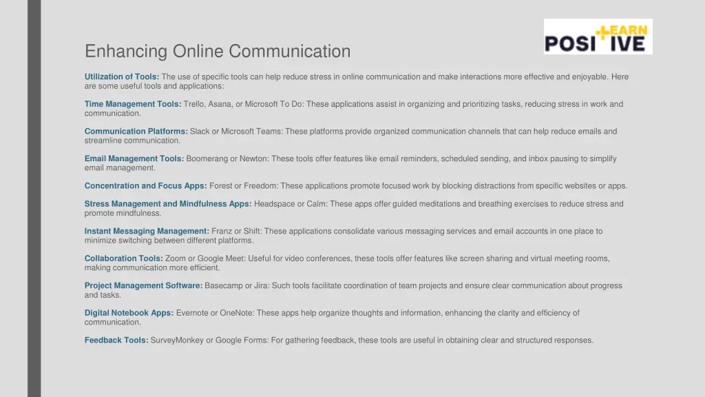 enhancing online communication