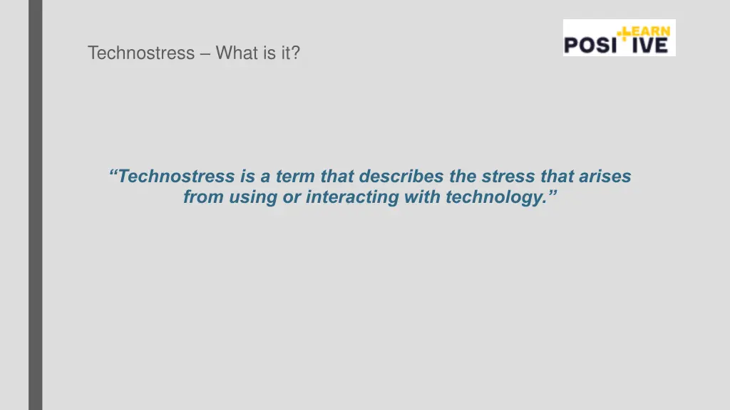 technostress what is it