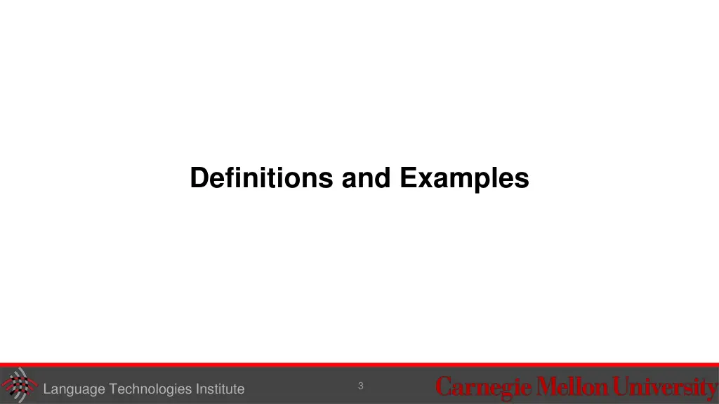 definitions and examples