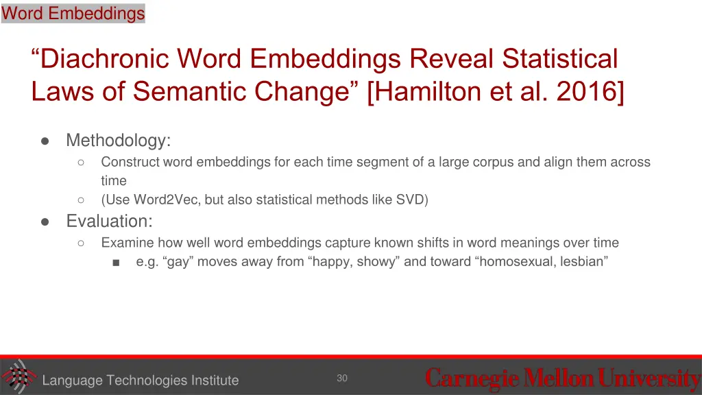 word embeddings 1