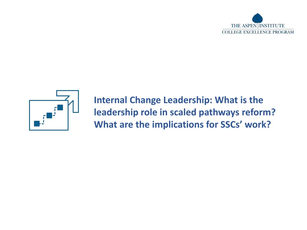 internal change leadership what is the leadership