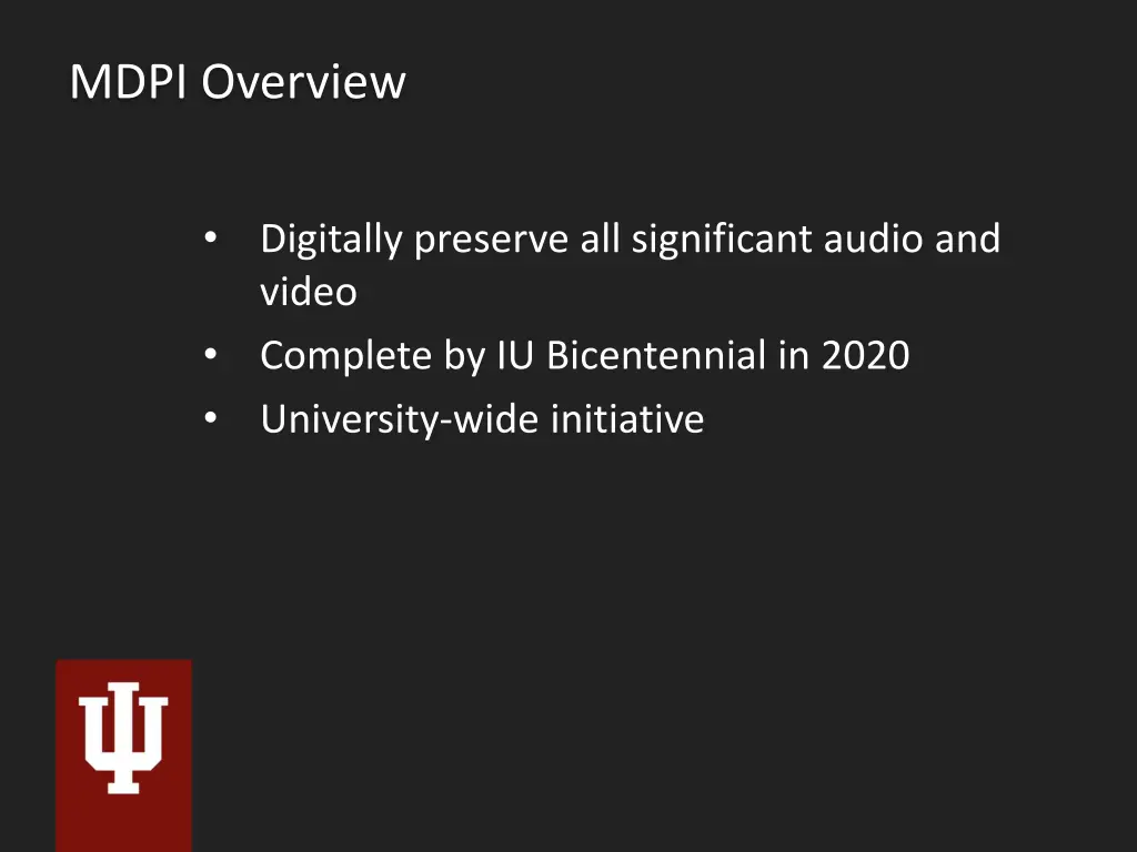 mdpi overview