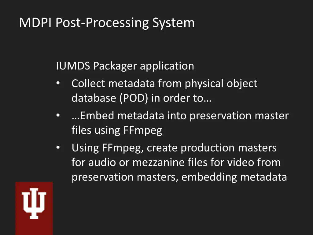 mdpi post processing system 1