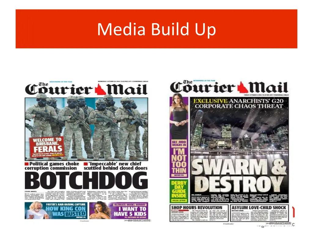 media build up
