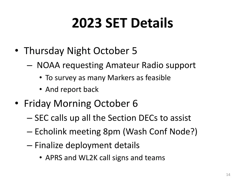 2023 set details
