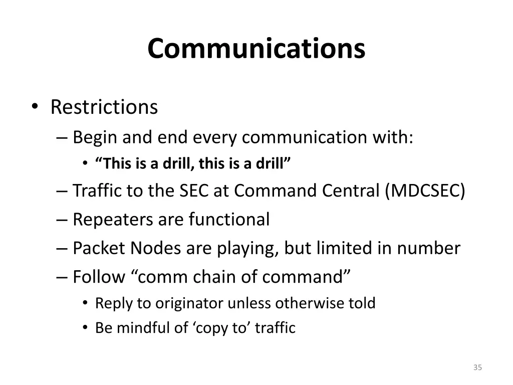 communications 1