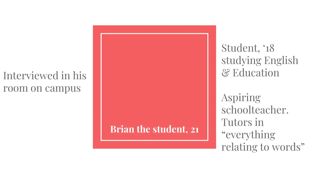 student 18 studying english education