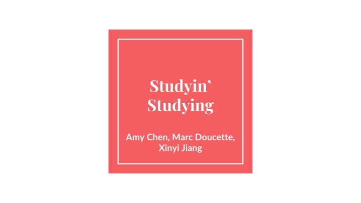studyin studying