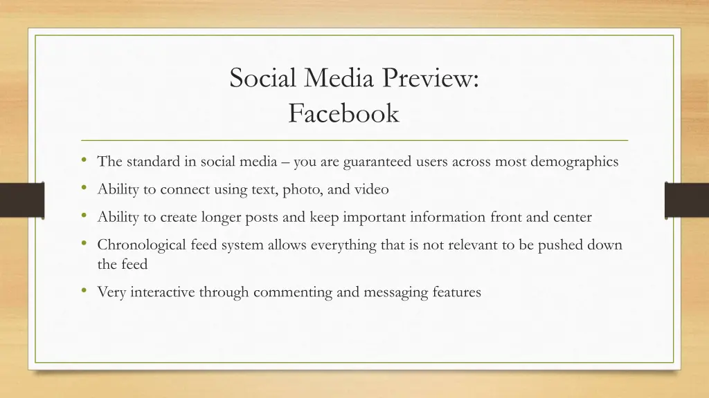 social media preview facebook