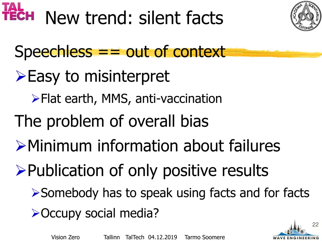 new trend silent facts