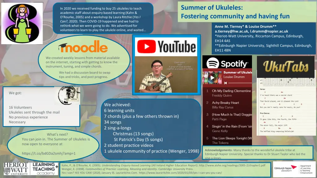 summer of ukuleles fostering community and having