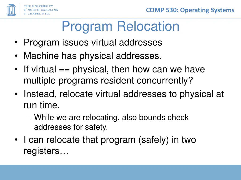 comp 530 operating systems 7