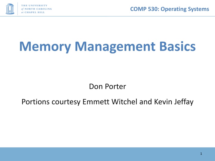 comp 530 operating systems