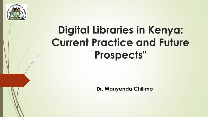 digital libraries in kenya current practice