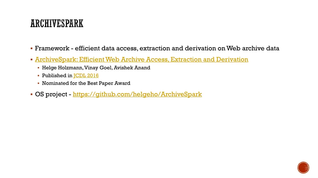 archivespark 1