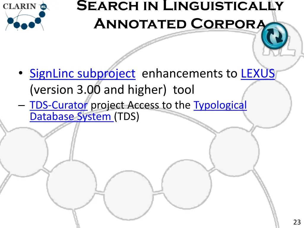 search in linguistically annotated corpora 2