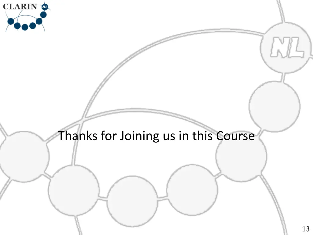 thanks for joining us in this course
