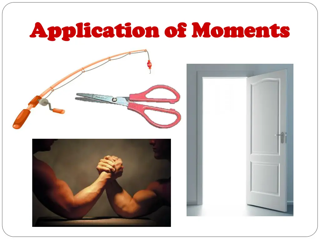 application of moments application of moments