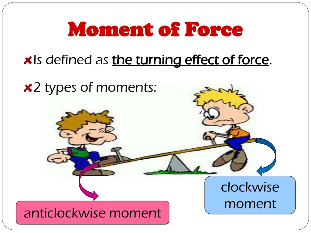 moment of force moment of force 1